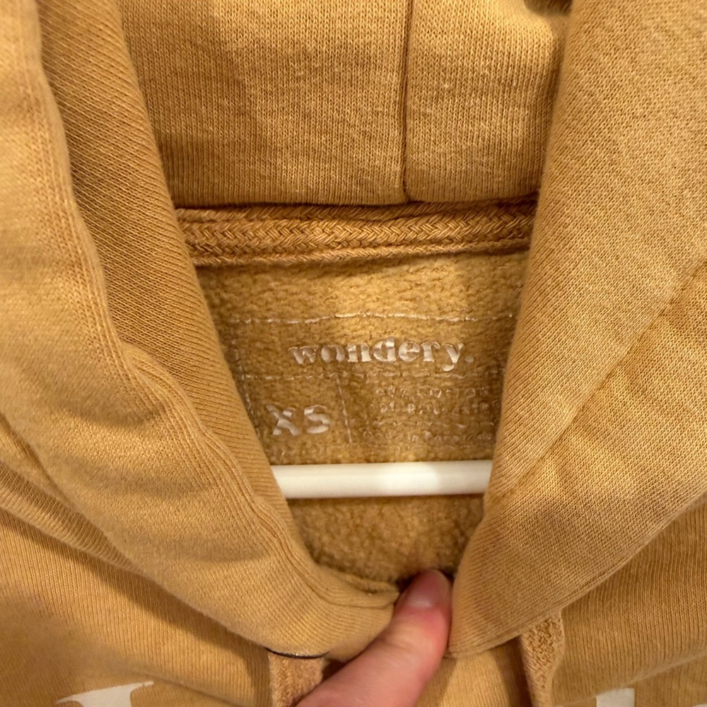 Mustard Hoodie - Picture 2 of 2